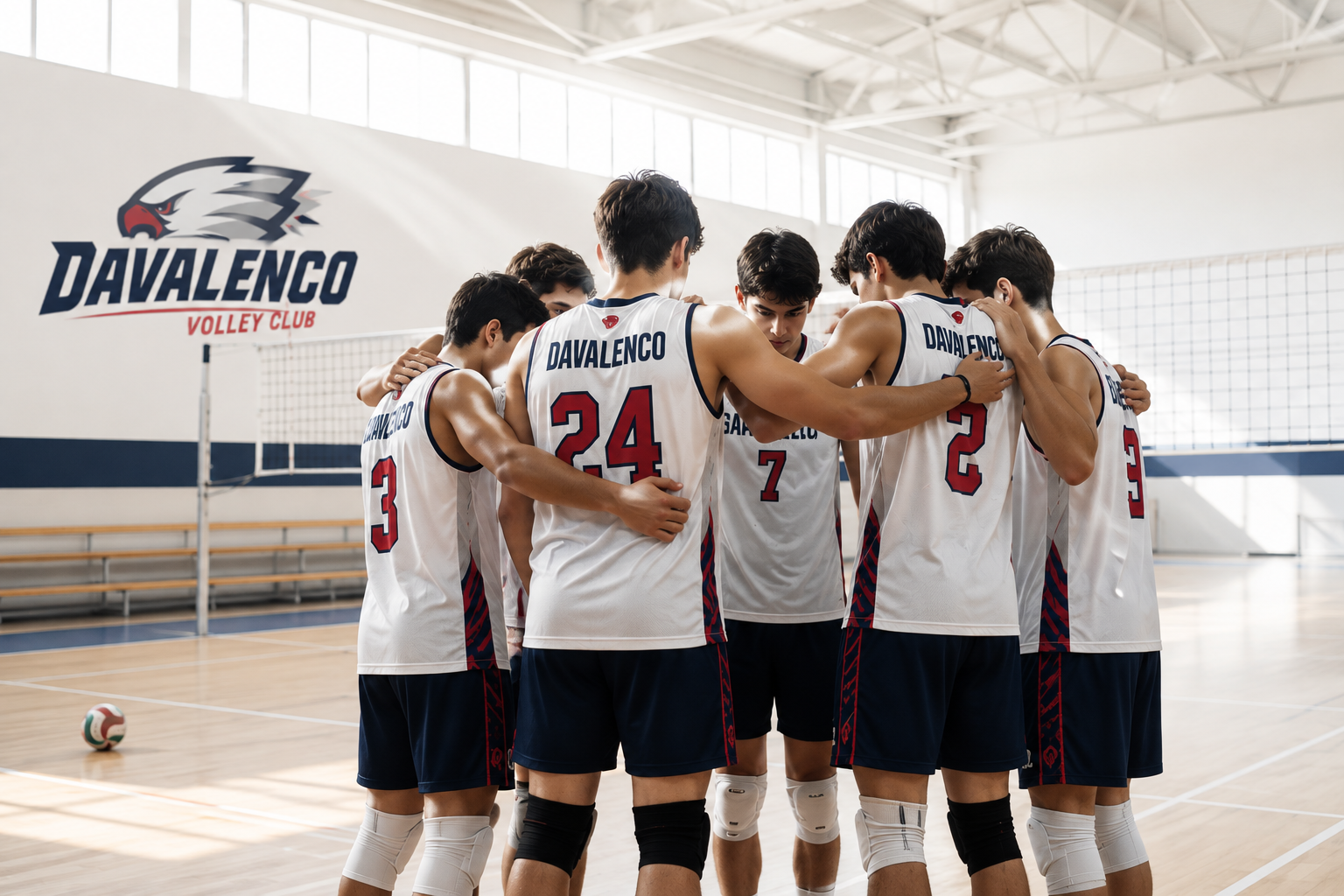Entrenamiento de voleibol Davalenco