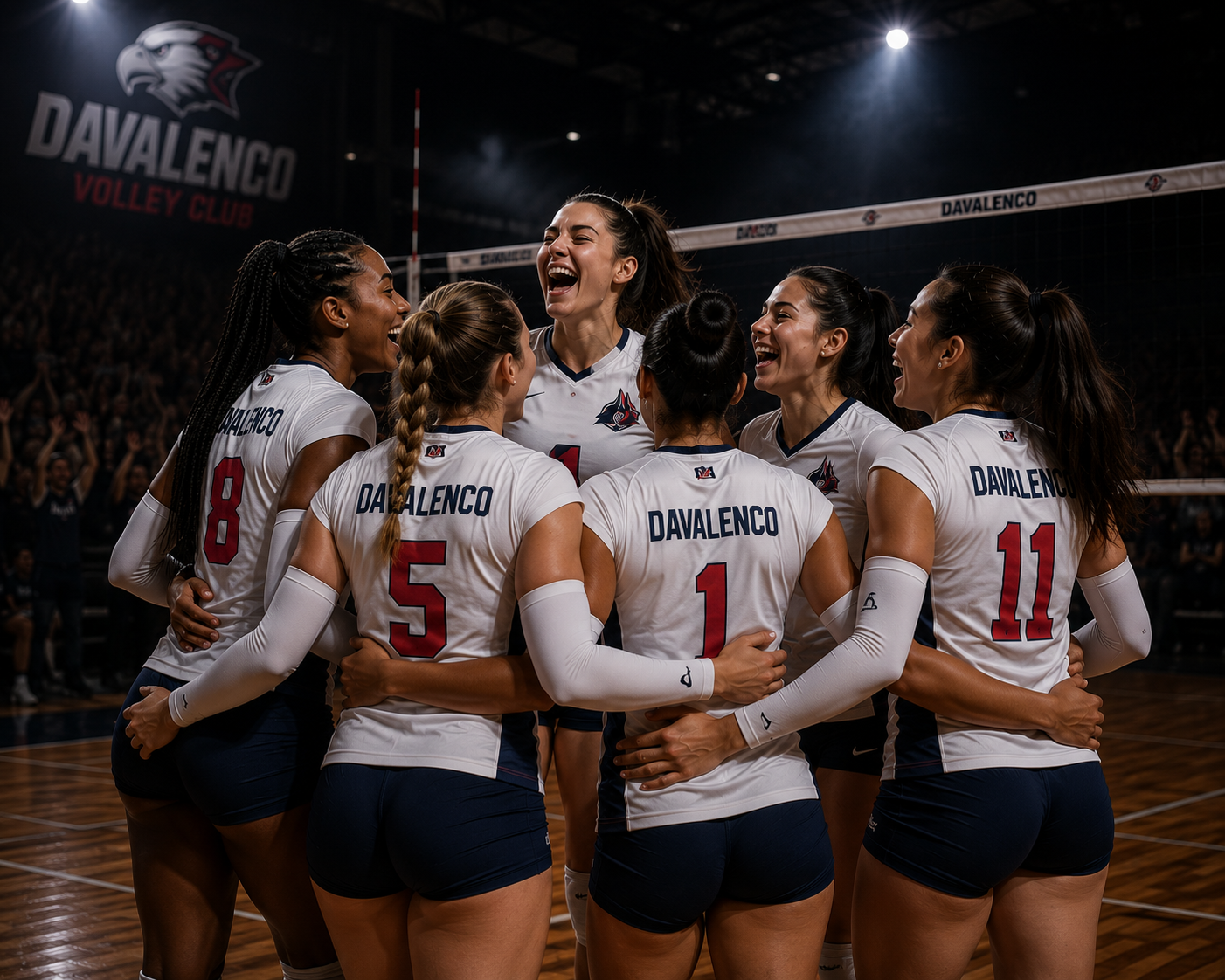 Entrenamiento de voleibol Davalenco